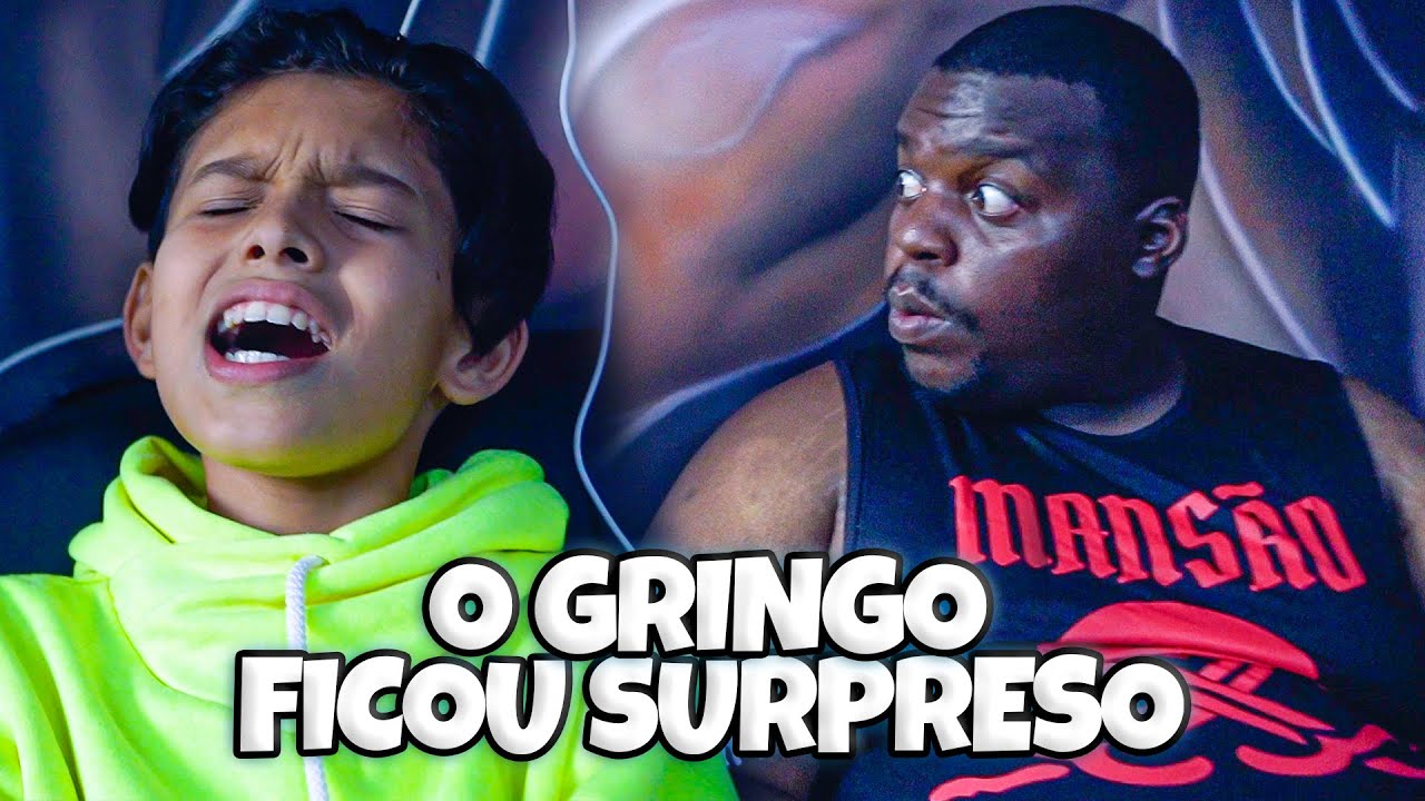 VINNE DEIXOU O GRINGO IMPRESSIONADO 😱
