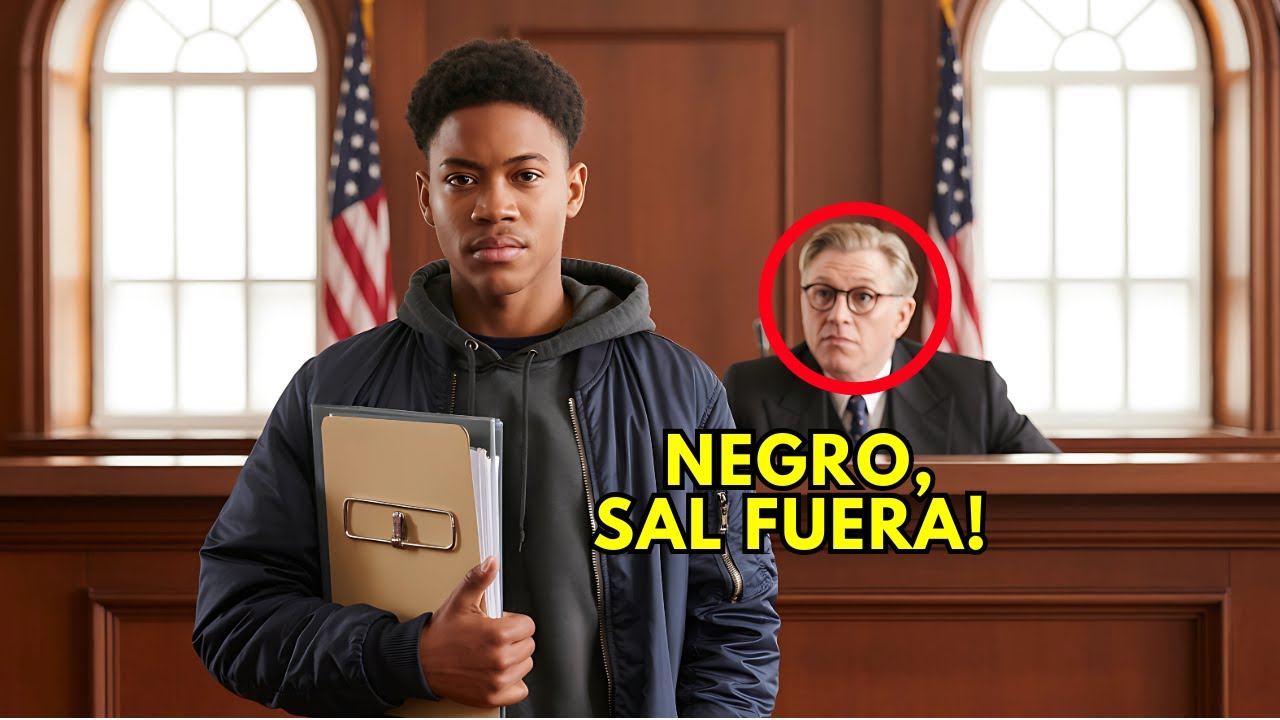 ¡El juez se burla del adolescente negro en la corte, luego se entera de que es un genio legal!