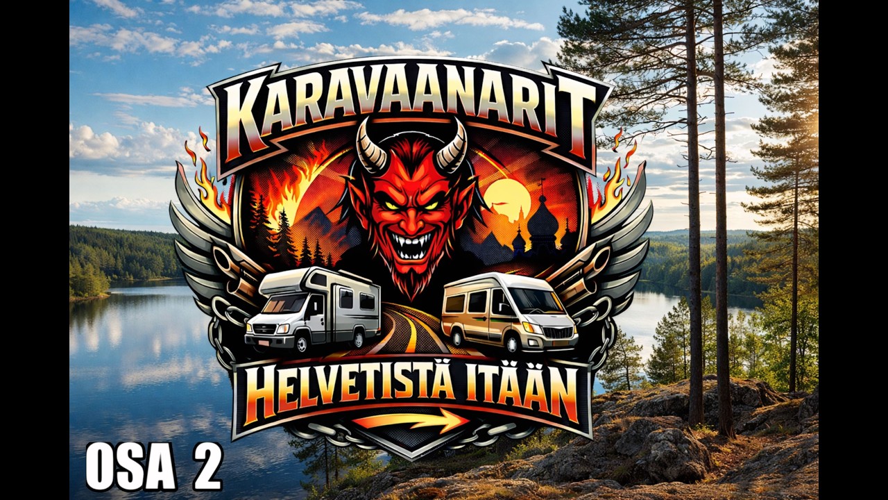 Karavaanarit Helvetinjärveltä itään - Ilta Helvetinjärjellä -