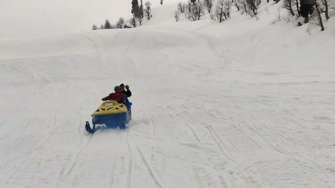 Snow Biking | Gulmarg - Gondola | Kashmir | Adventure Sports | Snowmobile |
