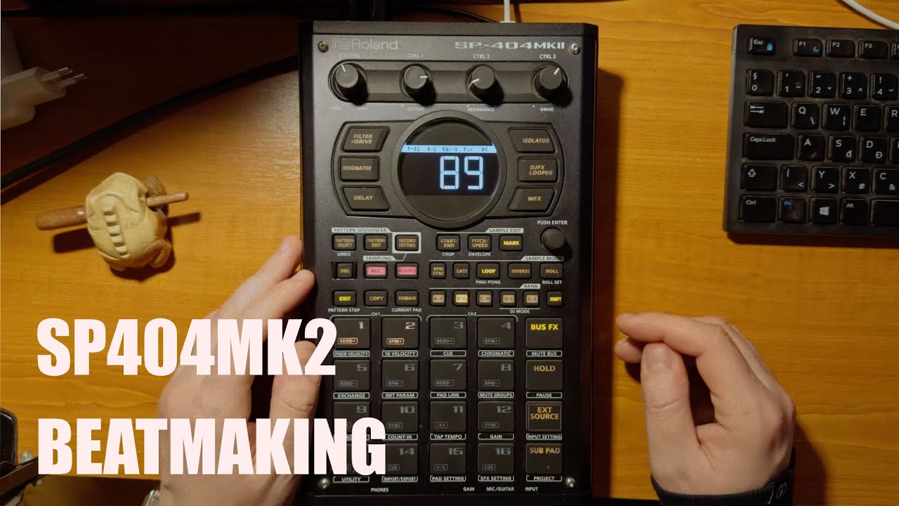 SP404MK2 Beatmaking - FULL BEAT LIVE STREAM (HUNGARIAN)