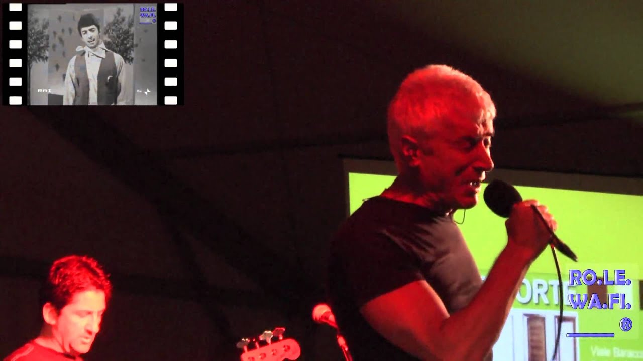 ♥ ♪ L' AMORE ♫ canta Don Backy - live 7 agosto 2010; Fontaneto D'Agogna (No), Italy.