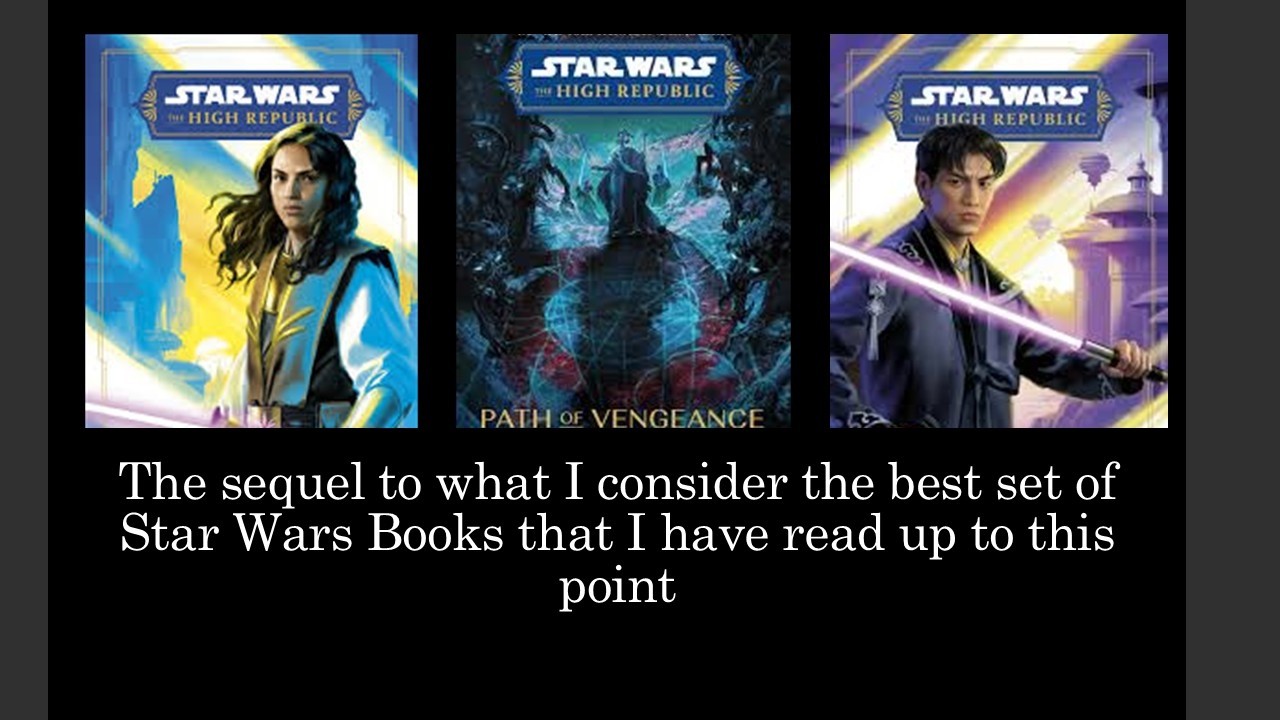 The sequel to what I consider the best set of Star Wars Books that I have read up to this point