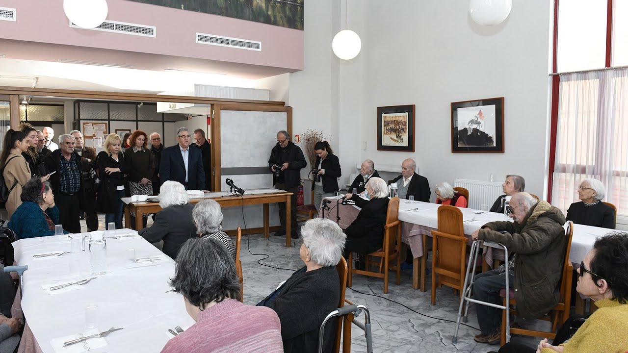 Επίσκεψη του Δ. Κουτσούμπα στο «Σπίτι του Αγωνιστή»