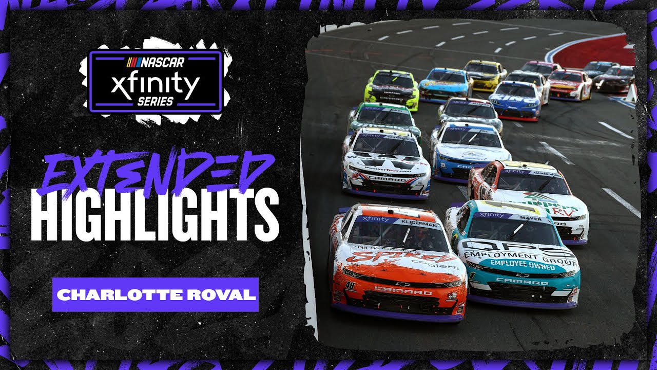 NASCAR Official Extended Highlights | Playoff eliminations decided in overtime at the Roval