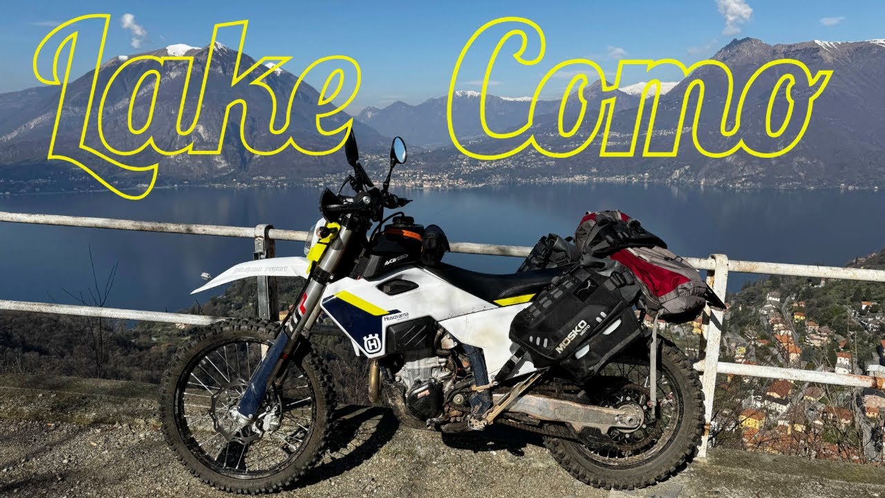 Lake Como Backcountry on my Husqvarna 501