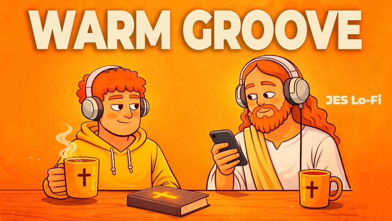 Study With Jesus ☕ Warm Groove | Christian LoFi for Study, Prayer & Focus (1 Hour)