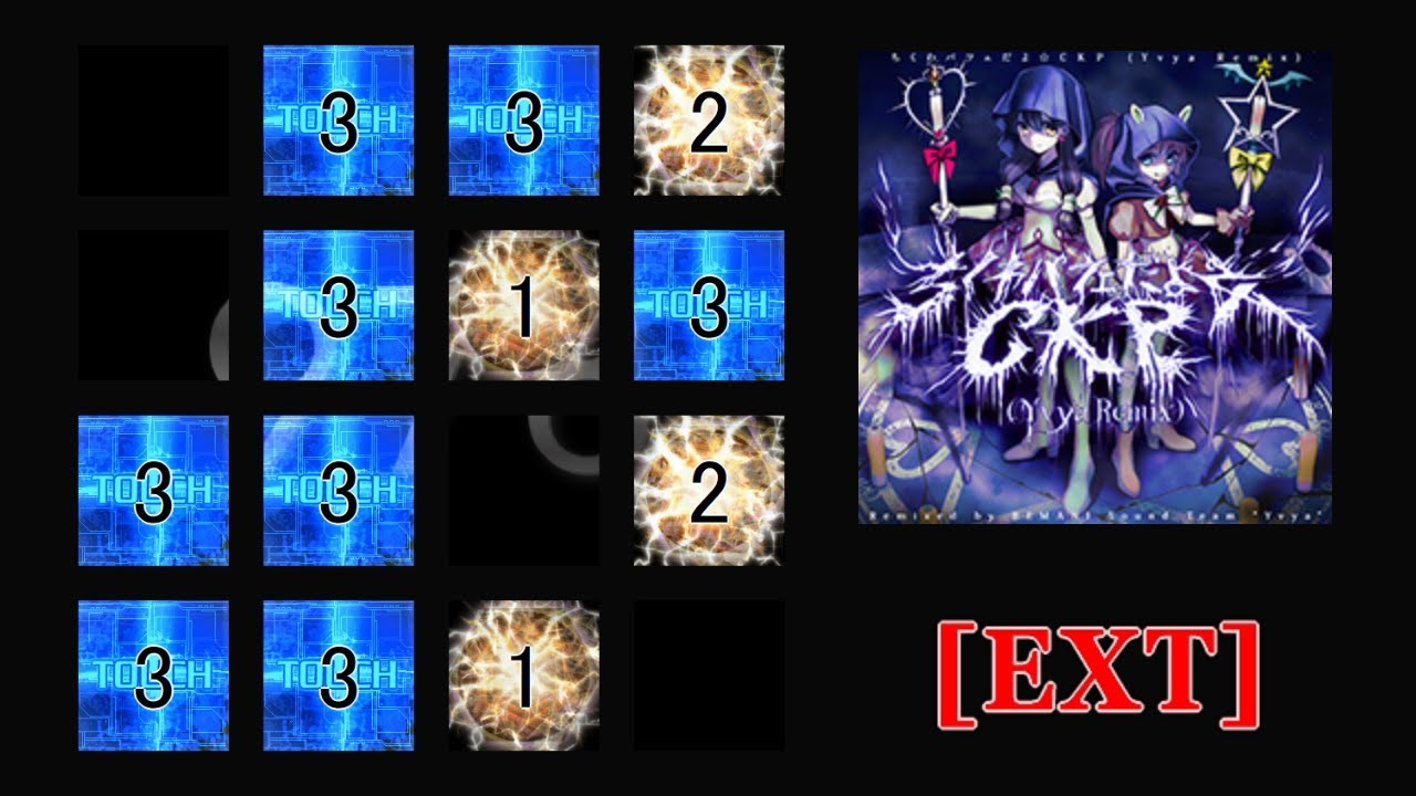 【jubeat beyond the Ave.】ちくわパフェだよ☆ＣＫＰ (Yvya Remix) [EXT] 譜面確認