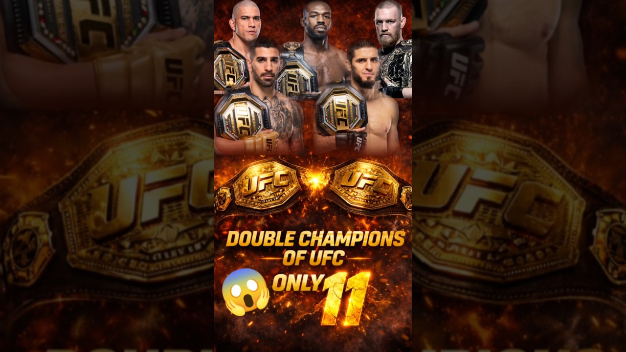 Every Double Champion in UFC History 🏆I All UFC Double Champions 💪I UFC Double Champions List I