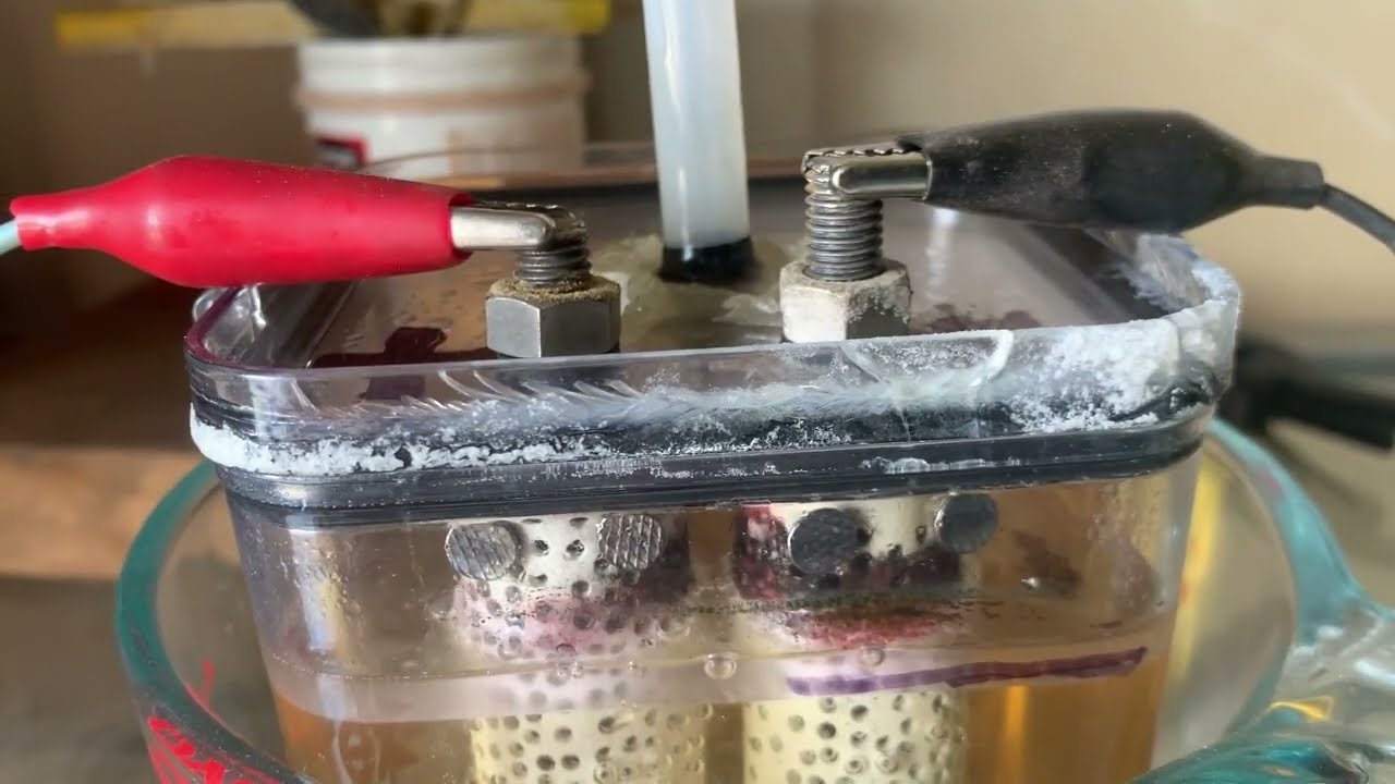Nickel Iron Cell PVC Tube 103 Days of Charges