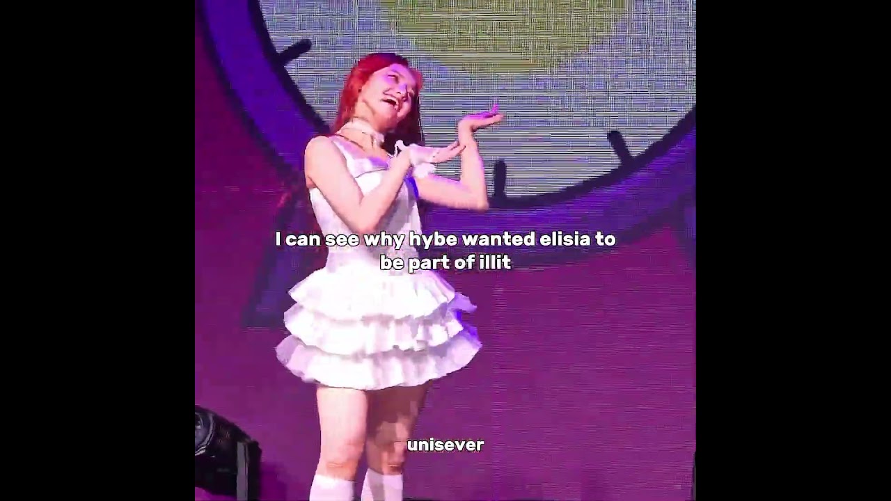 imagine elisia in illit? #gehlee #unis #kpop #유니스 #illit