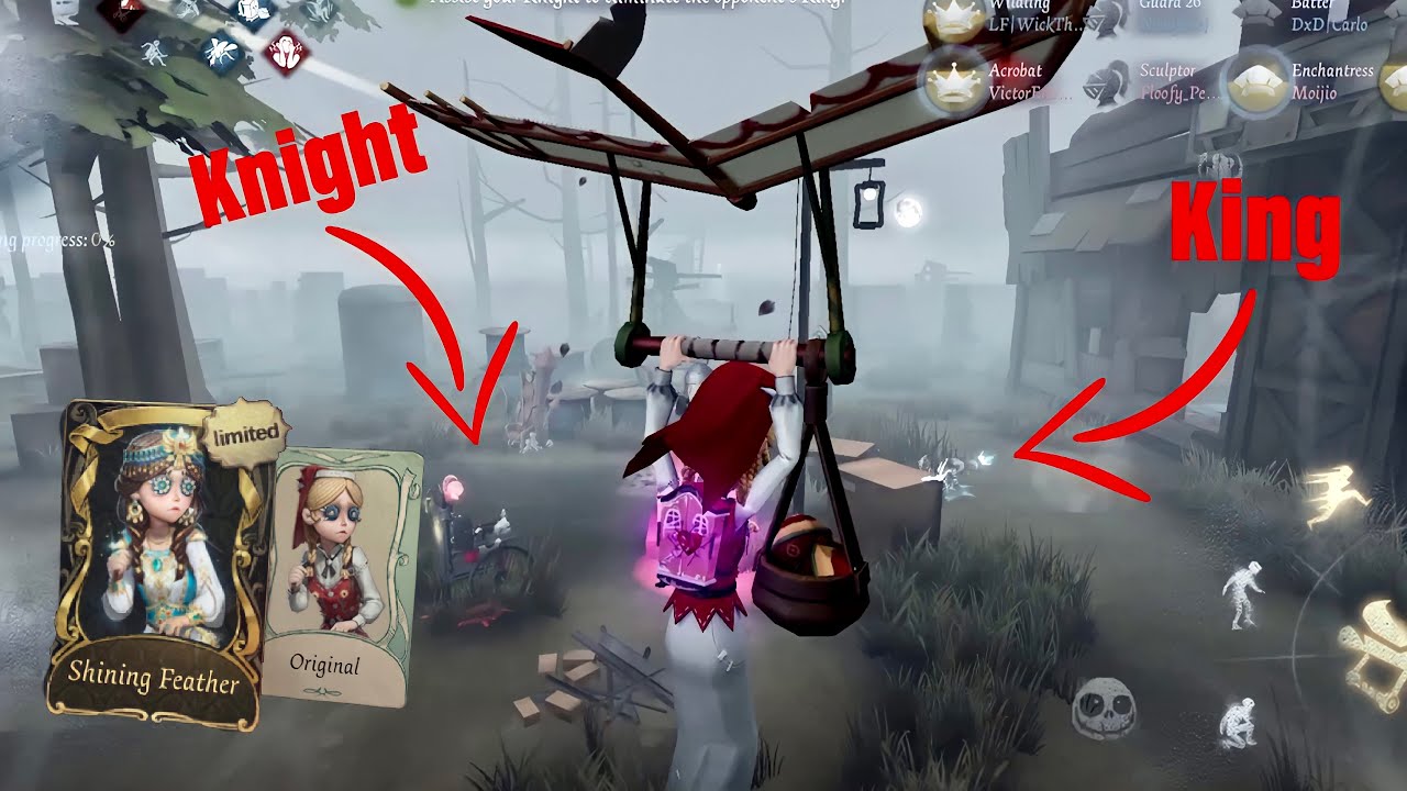 Identity V | USELESS as SQUIRE?! | Tarot Gameplay with the New Survivor | Limited & Default Skin