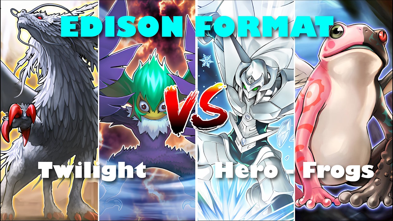 Twilight vs Hero frogs EDISON FORMAT