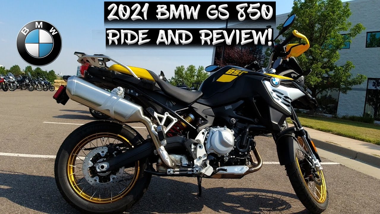 2021 BMW 'F 850 GS' Motorcycle Ride and Review!