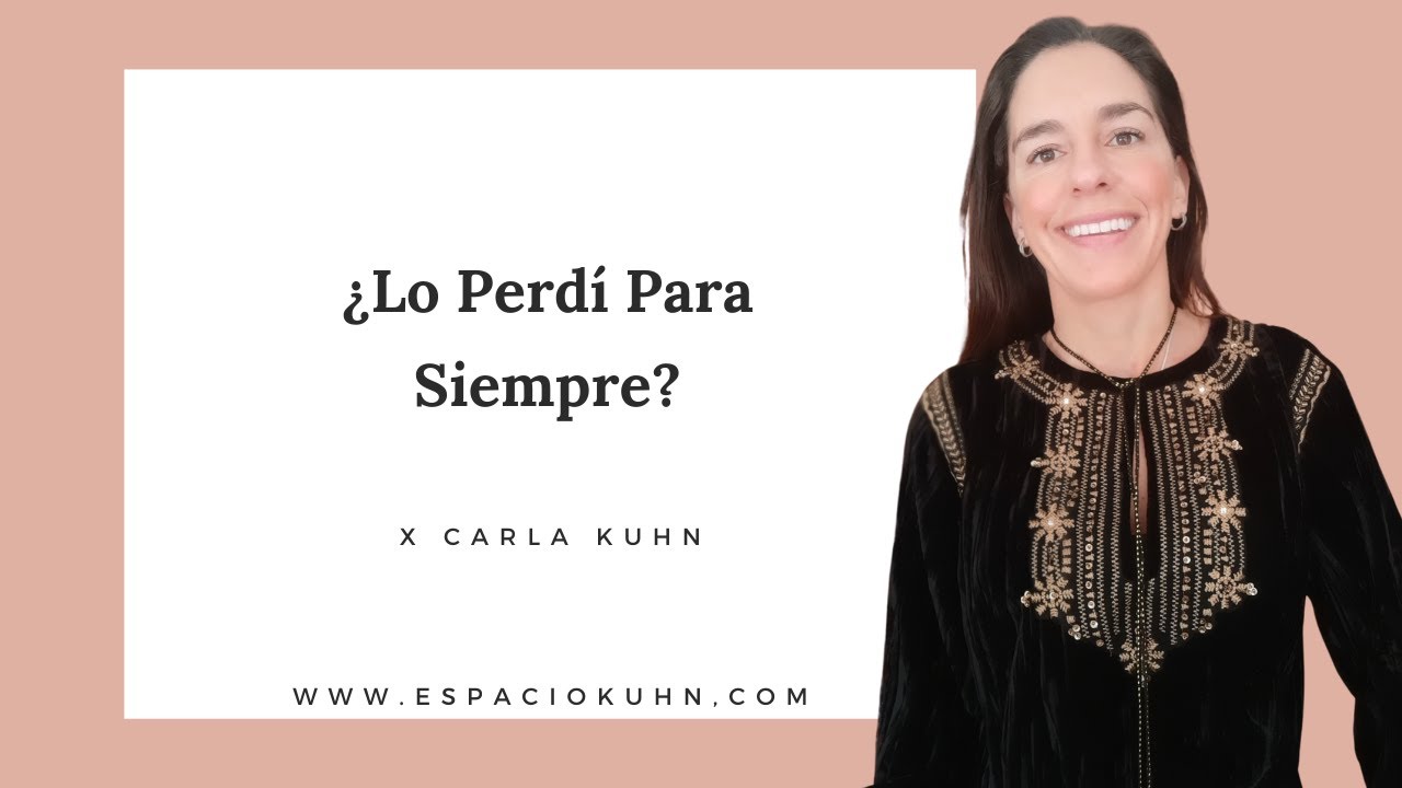 ¿Lo Perdí Para Siempre?
