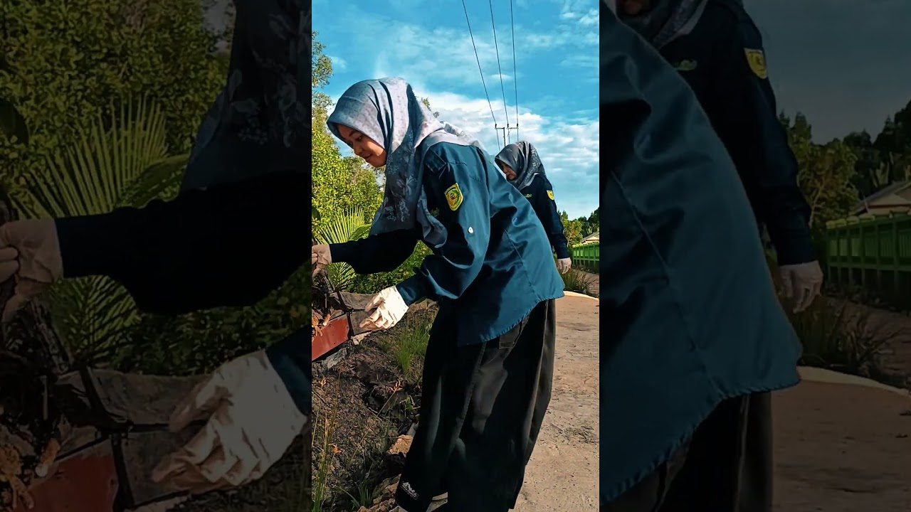 Penanaman Bibit Pohon#shortsfeed #madrasah #kemenagri