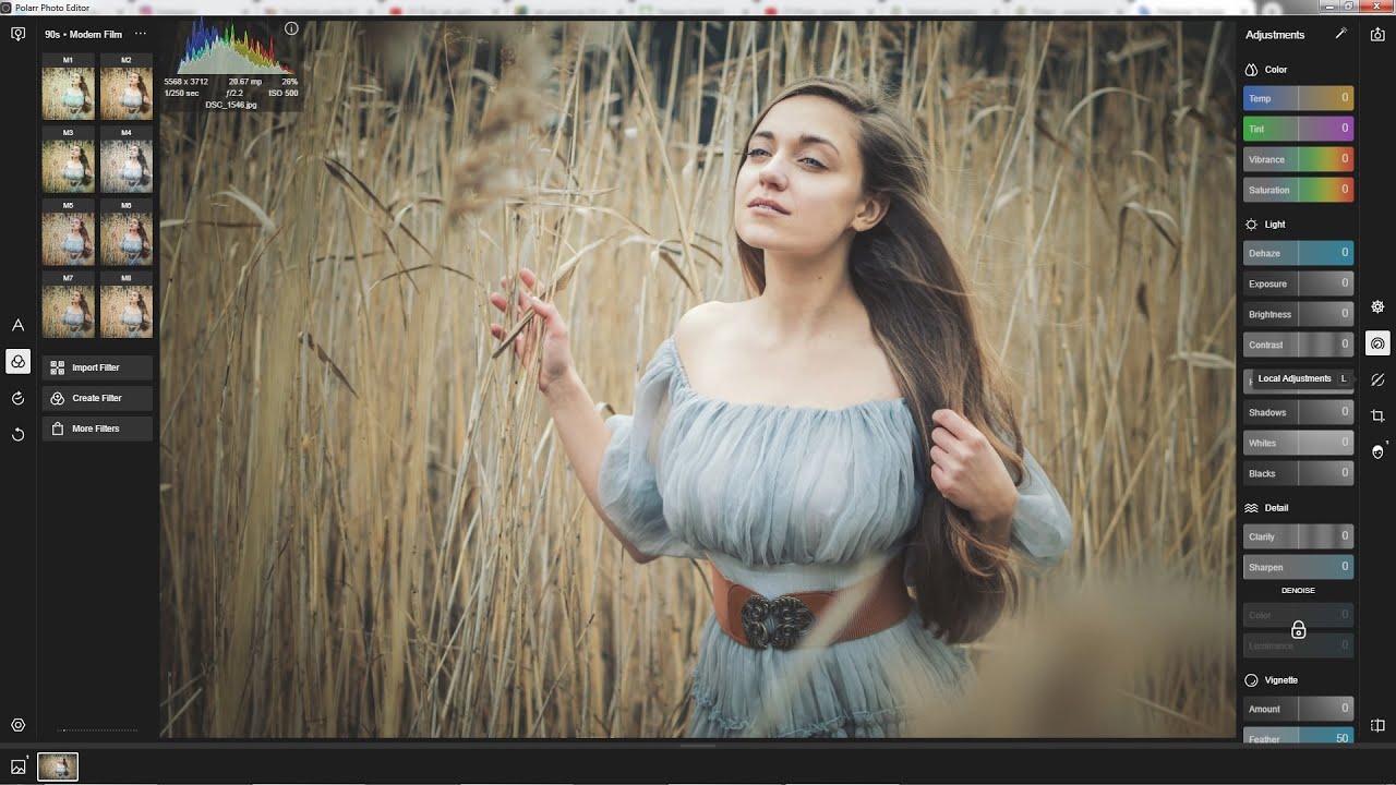 Program Polarr - tutorial