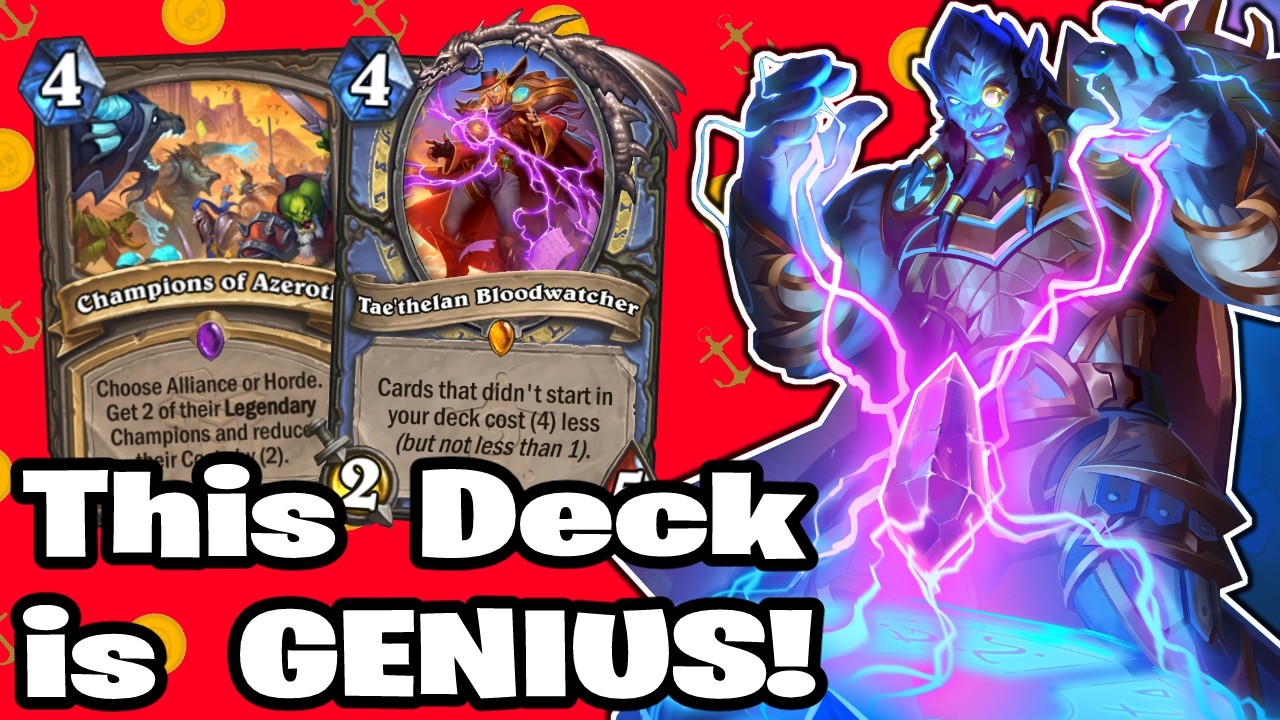 OTK Hataaru Mage is INGENIOUS! Great Dark Beyond Hearthstone Mage Deck