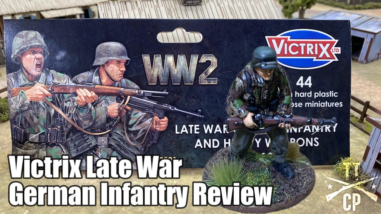 Обзор Tabletop CP: Victrix Late War German Infantry and Heavy Weapons 1944-1945