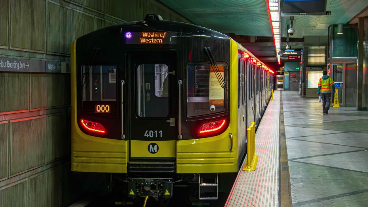 LACMTA: Onboard 2021-2025 CRRC HR4000 on the Metro D Line to Wilshire/Western.