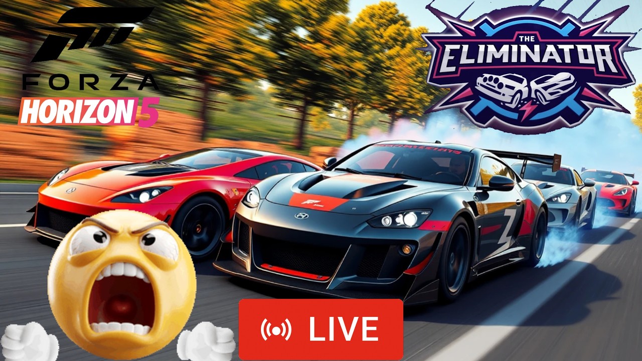 😉NOS RELAJAMOS JUGANDO🥴🤣 EN FORZA HORIZON 5 ELIMINATOR ONLINE