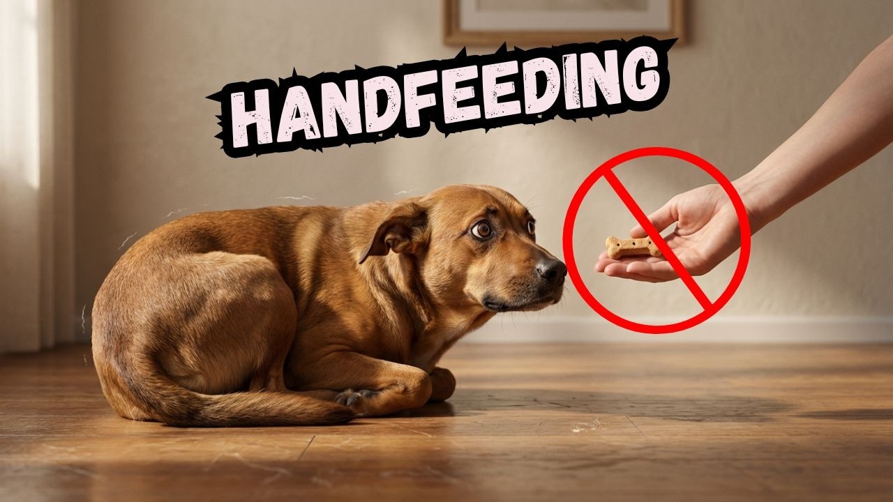 Are You Handfeeding your Shy Dog? STOP!