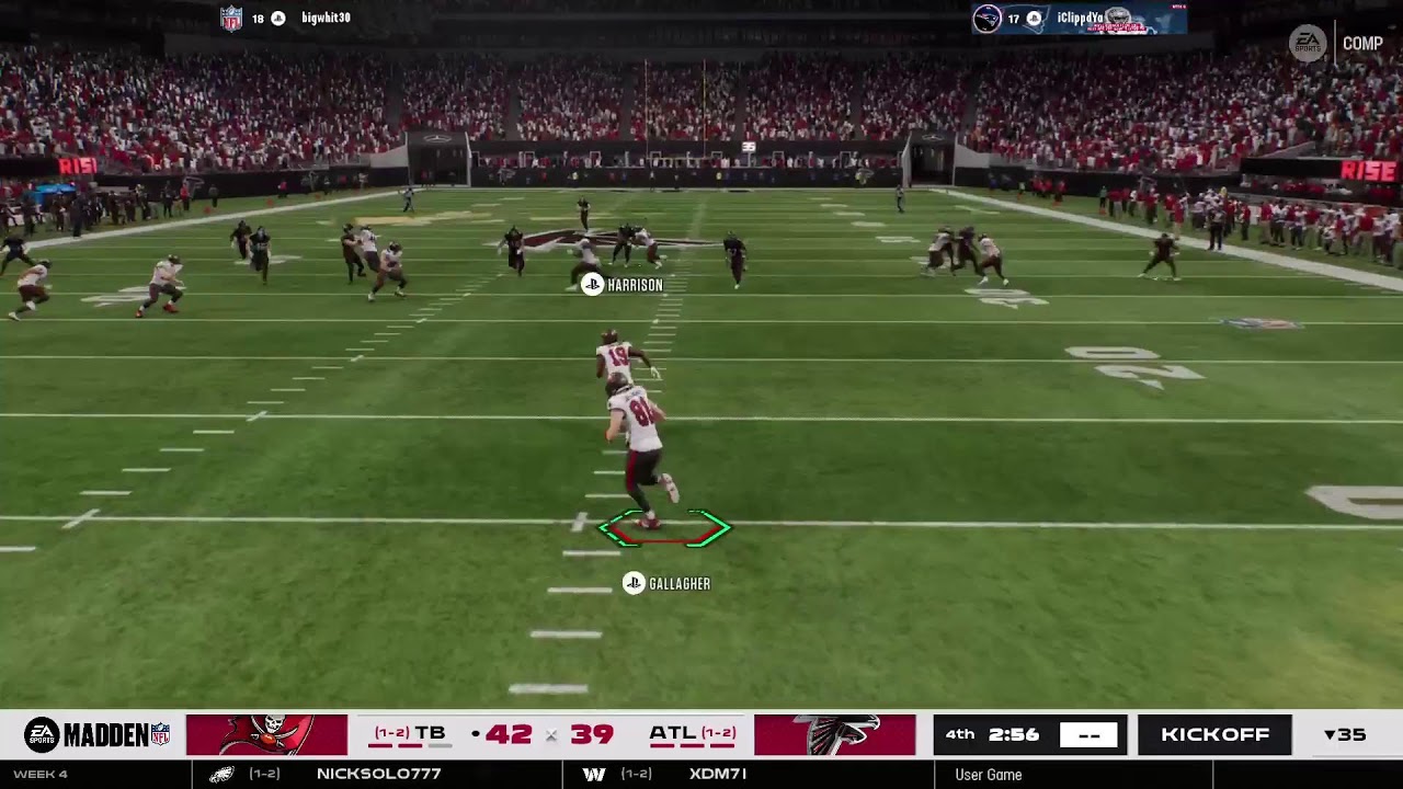 Vs falcons  jugs