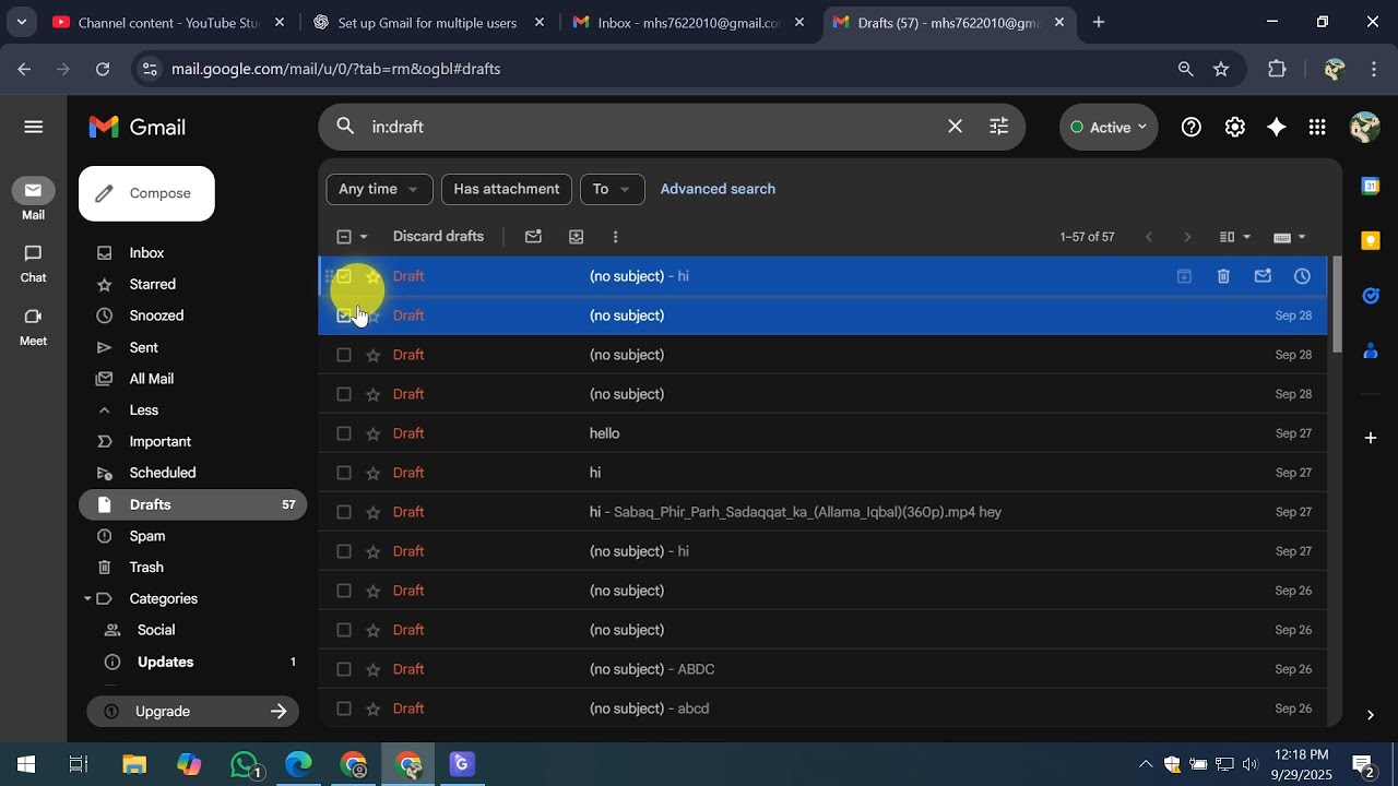 How To Recover Deleted Drafts in Gmail