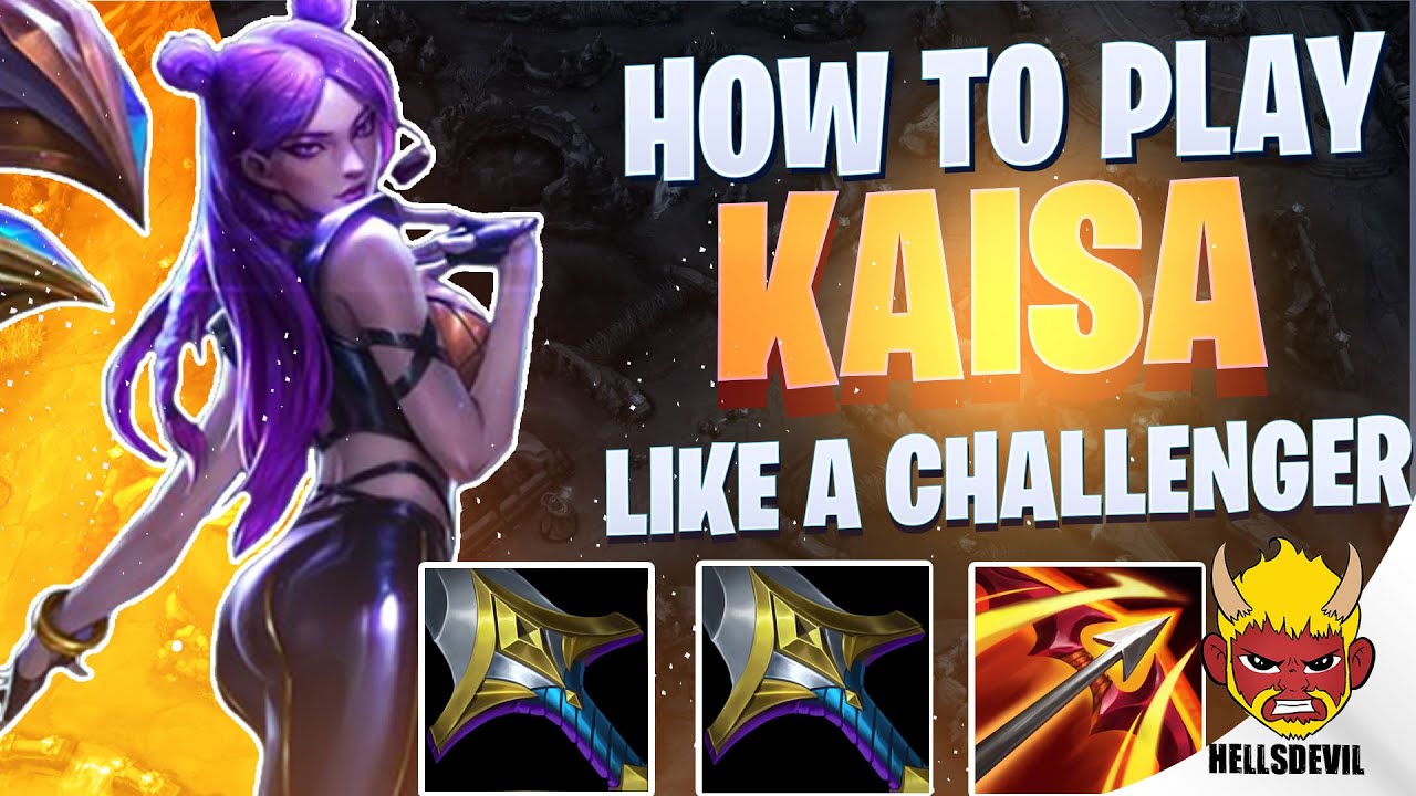 WILD RIFT | How To Play Kaisa Like A Challenger! | Challenger Kaisa Gameplay | Guide & Build