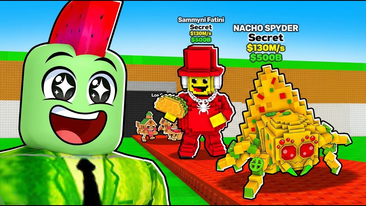 Job Is Net Op Tijd In Steal A Brainrot... In Roblox!