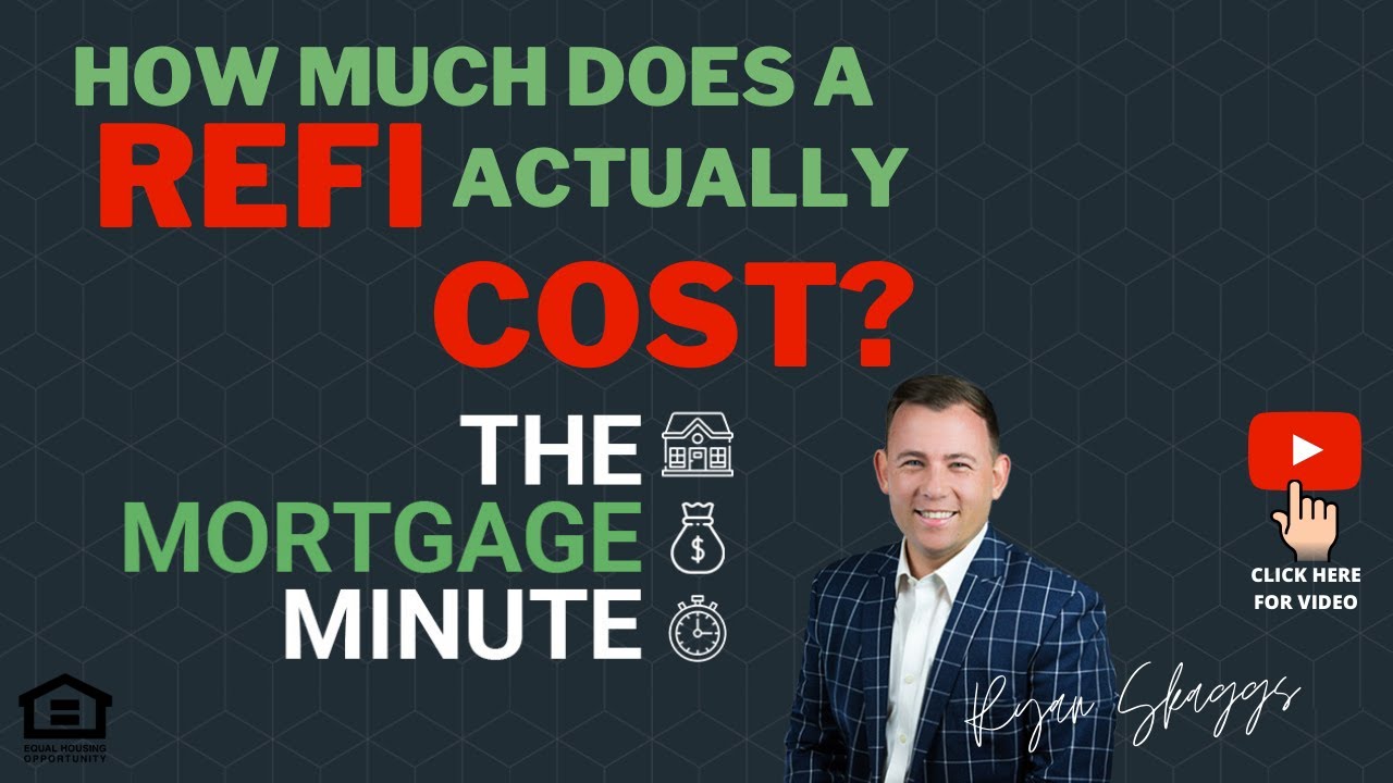 How much does it cost to REFINANCE???