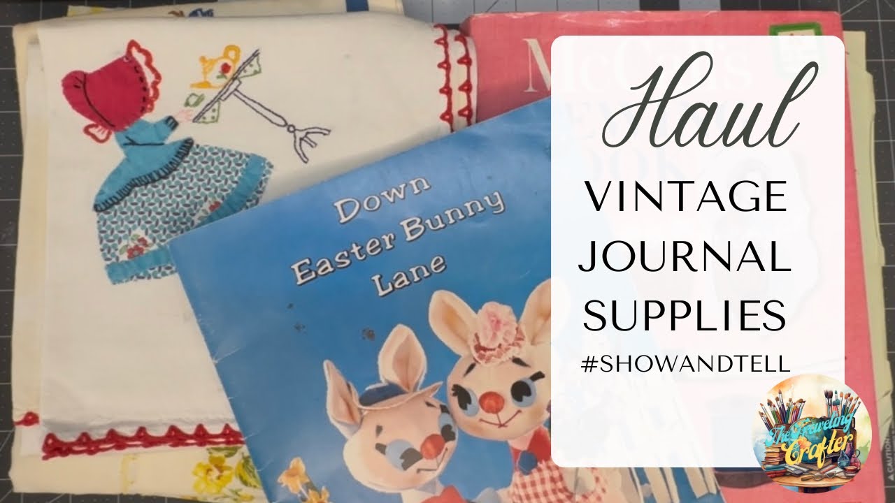 Vintage Junk Journal Haul! ✨ #showandtell