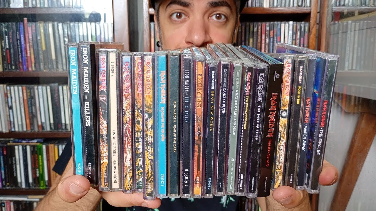 AS BANDAS QUE MAIS TENHO CDs (ROCK E METAL)