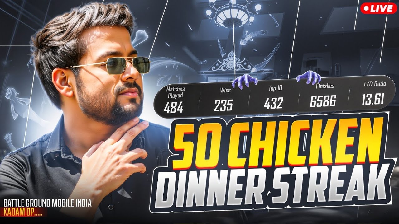🔥2018 CONQUEROR PLAYER [ BGMI PARTNER Is Live | Kadam OP #bgmilive #bgmilive