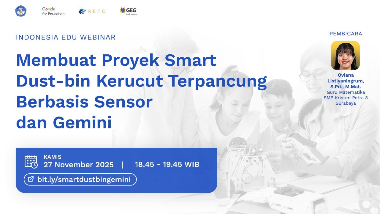 Membuat Proyek Smart Dust-bin Kerucut Terpancung Berbasis Sensor dan Gemini