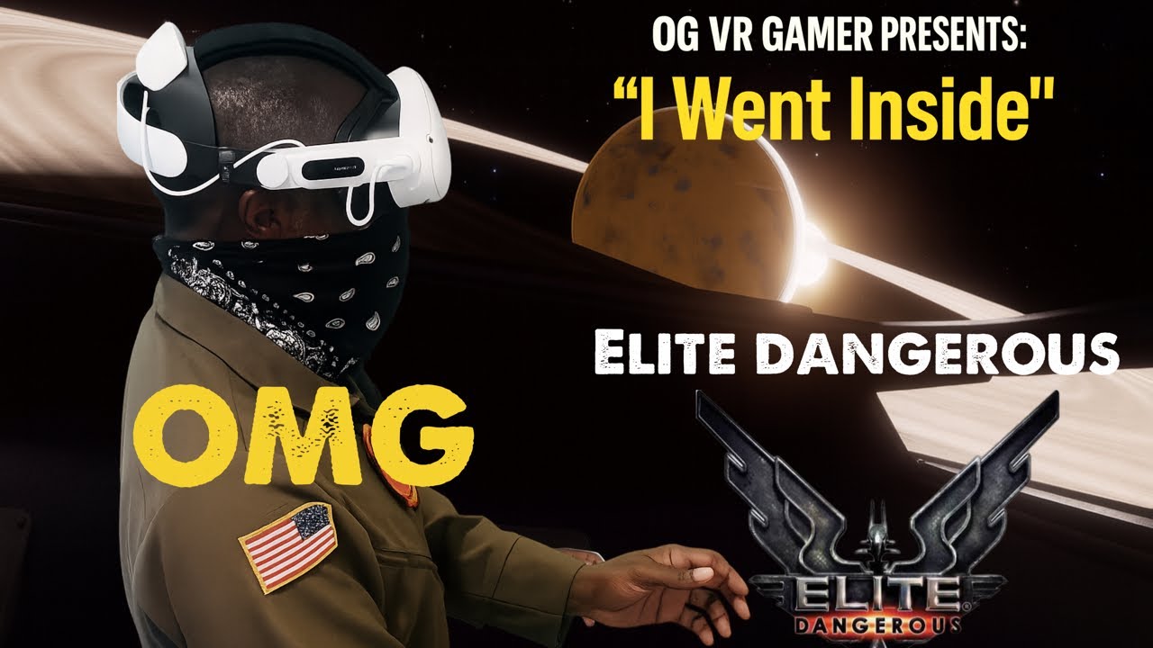 I Went Inside Elite Dangerous VR (Quest 3) - The Scale of Space Will Shock You 🚀🌌