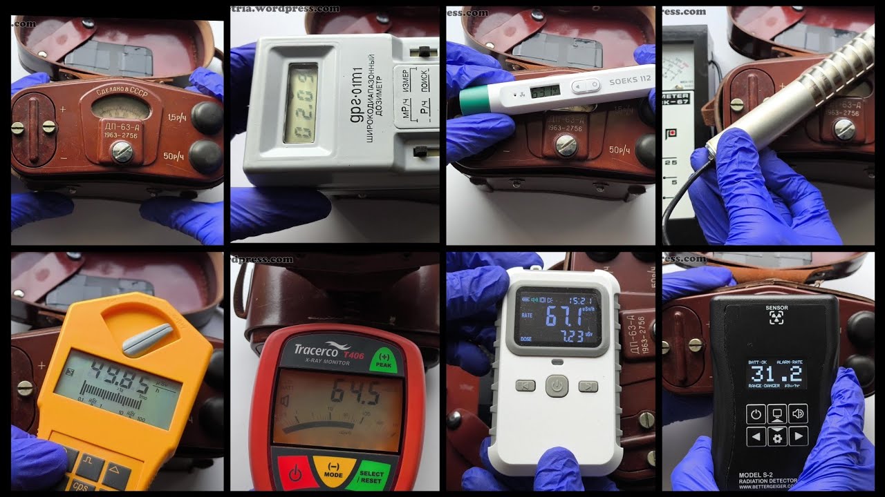 Rentgenometer DP-63A Geiger Counter, Scintillation test and gamma spectrum радиоактивности  ДП-63-А