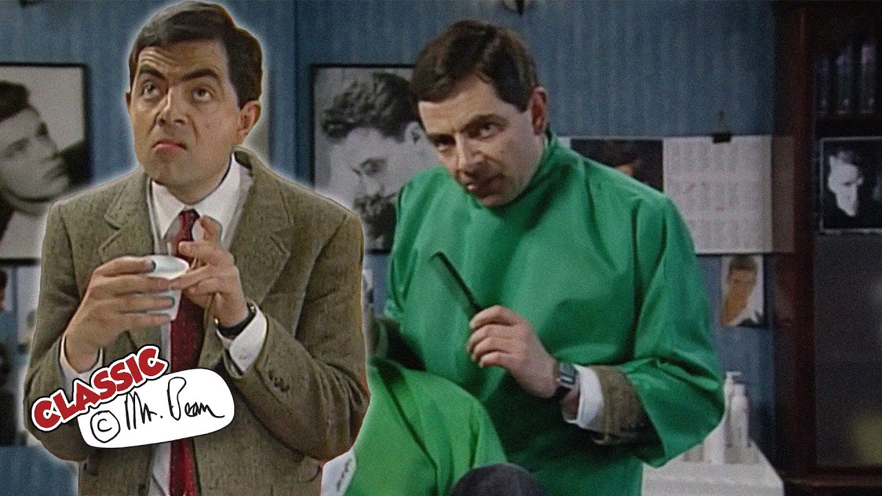 Mr Bean Barbers Is Now Open! | Mr Bean Funny Clips | Classic Mr Bean