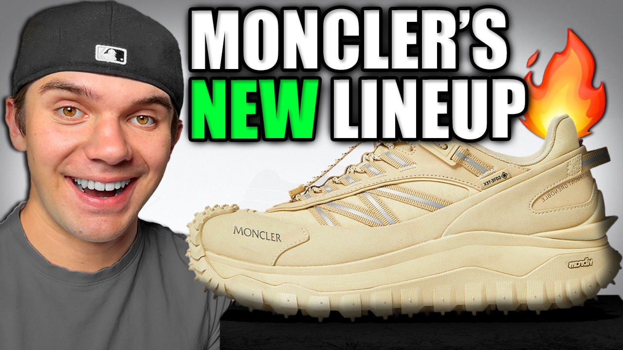 Moncler’s New Sneaker Lineup Looks INSANE!