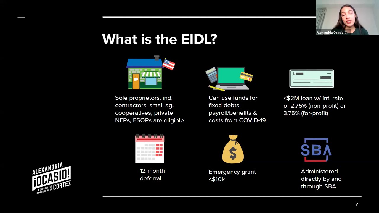 How to Access EIDL & the Paycheck Protection Program for Small Businesses & Nonprofits | AOC LIVE