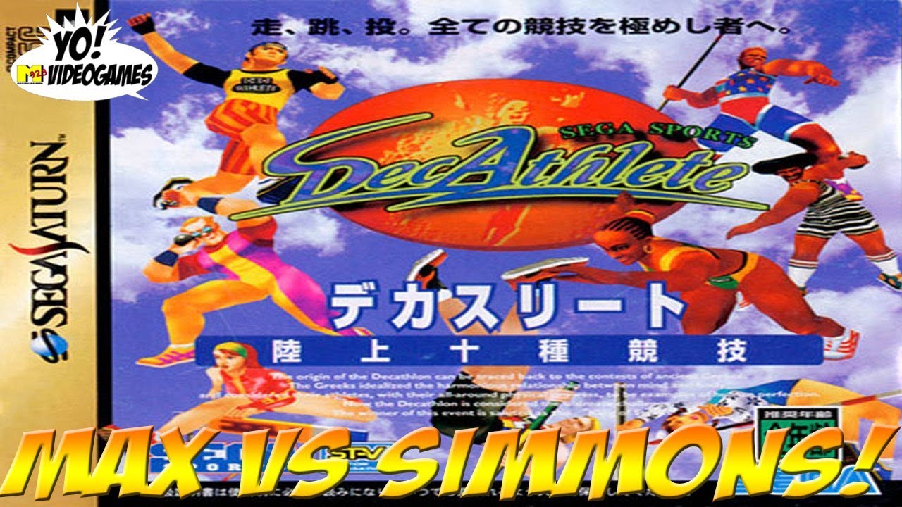 Sega Saturn Anniversary! Decathlete Max vs Simmons! - YoVideogames