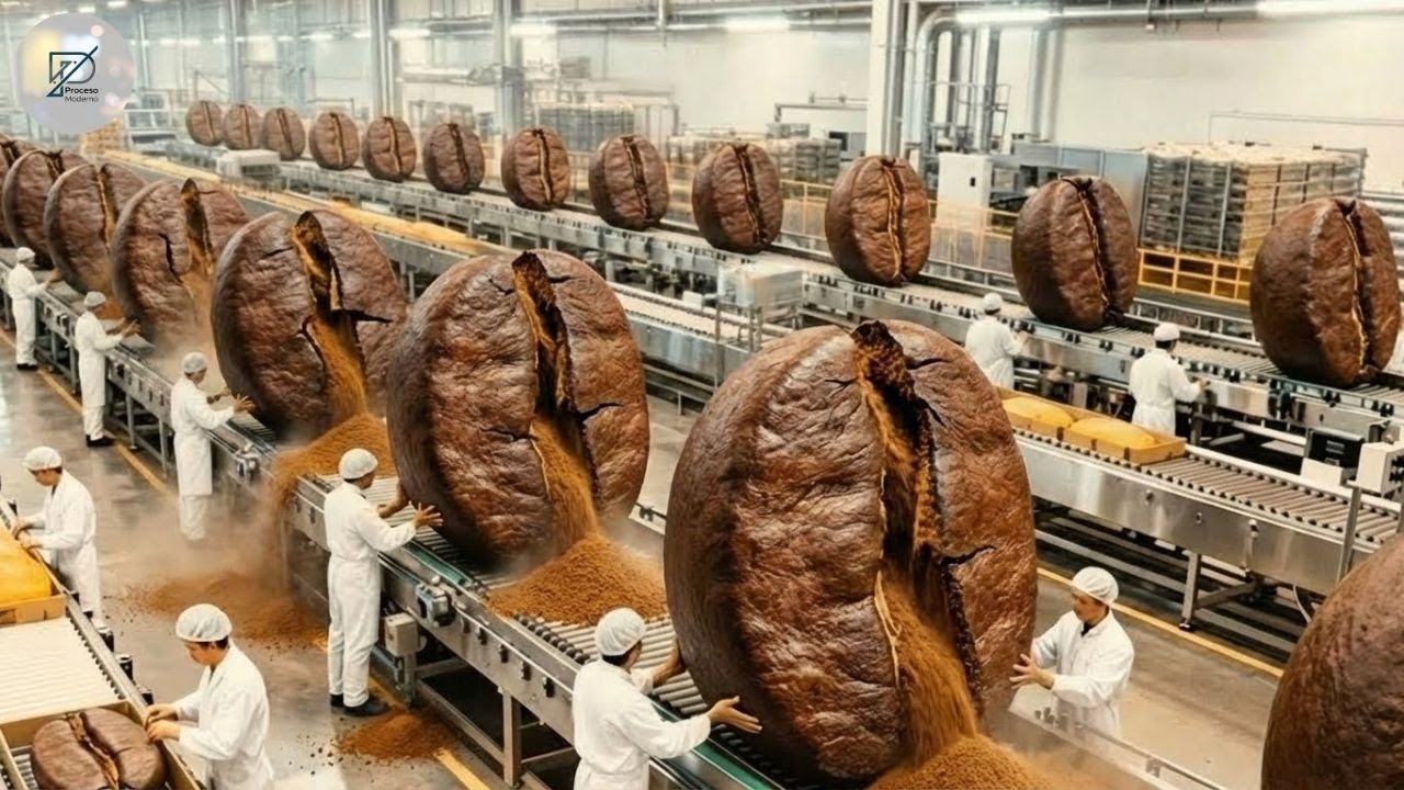 Dentro de la fábrica de café instantáneo cómo producen miles de millones de tazas irresistibles
