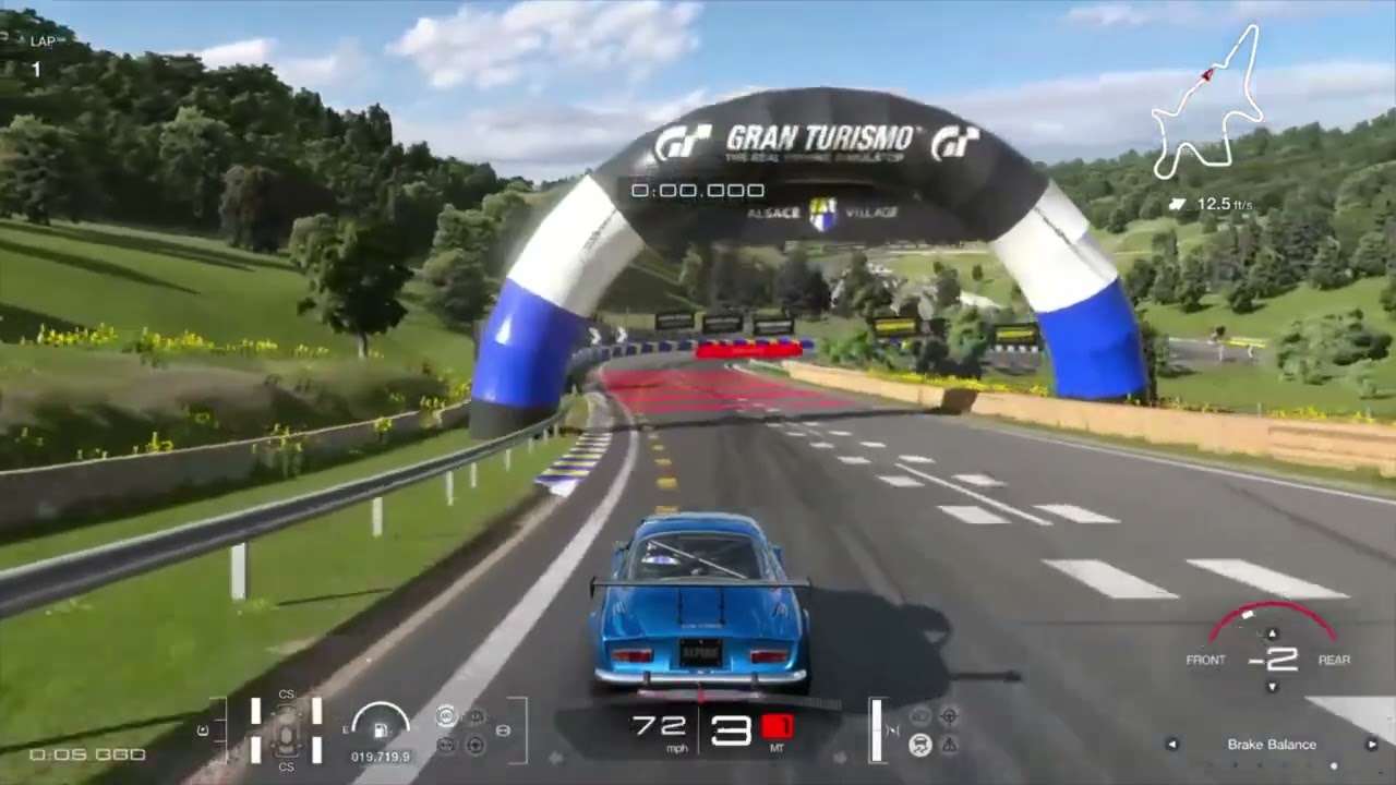 GT7 Human Comedy #6 Alsace - '72 Alpine A110