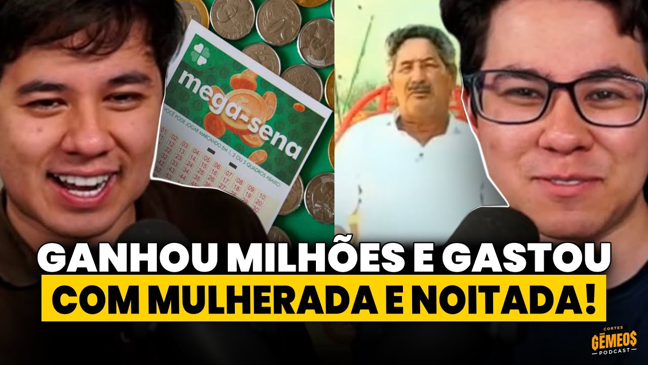 GANHADOR DA MEGA SENA QUE PERDEU TUDO!