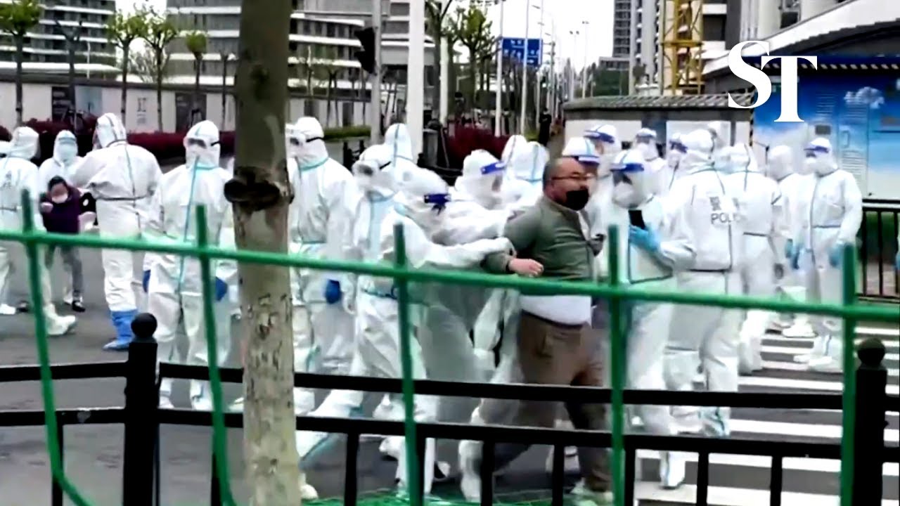 Shanghai locals scream over converted Covid-19 homes