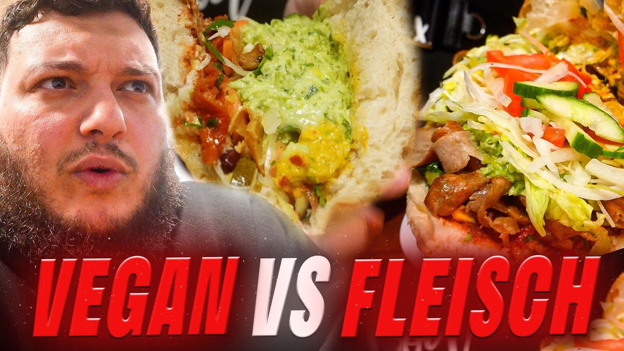 KEIN UNTERSCHIED!? VEGAN VS FLEISCH DÖNER