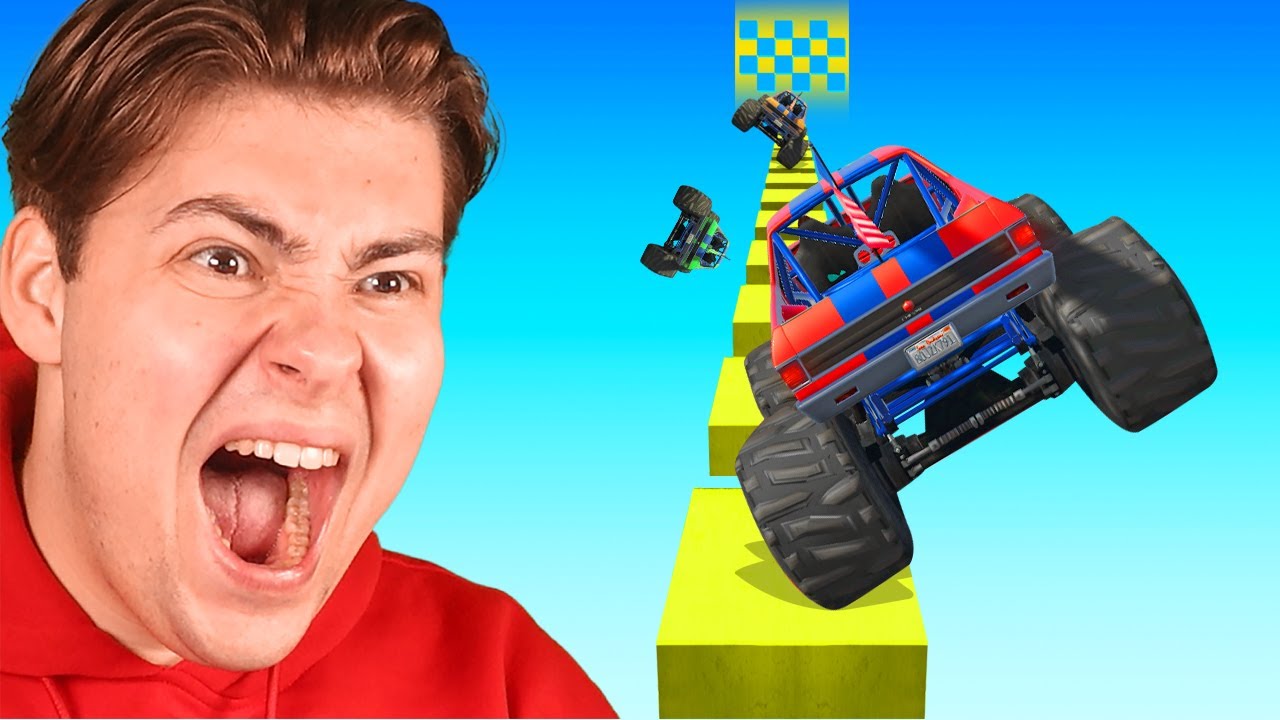 Op 2 Wielen Rijden Om Te Finishen! (Race)