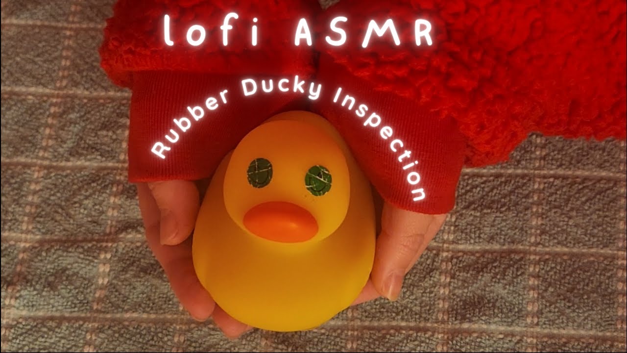 lofi ASMR: Rubber Ducky Inspection
