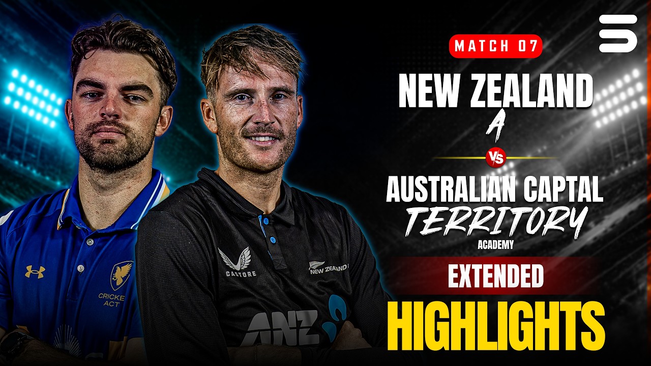 Full Match Highlights | New Zealand A vs ACT Comets | Match 07 | Top End T20 2026 | ZP1H