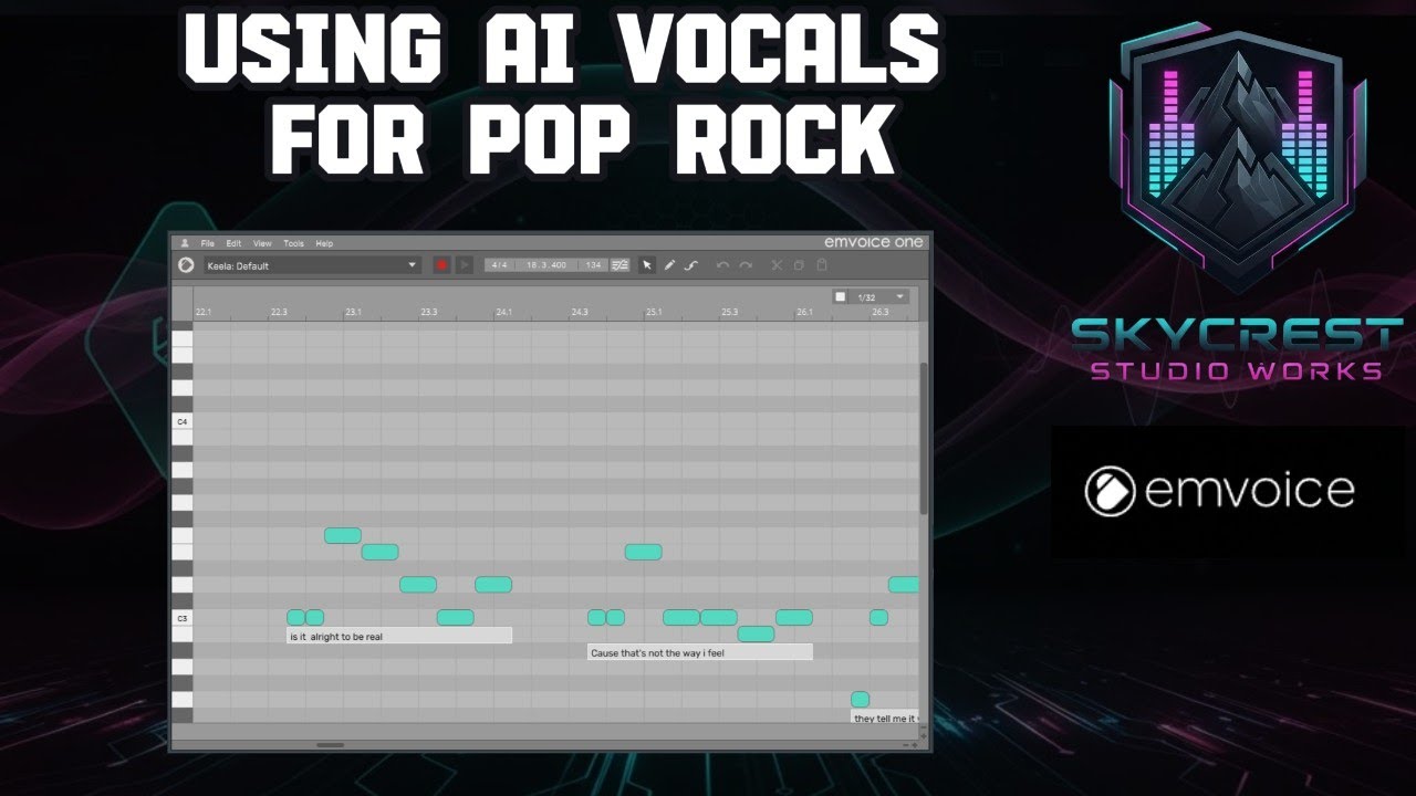 How to use AI for Pop Rock Vocals - Emvoice One Plugin